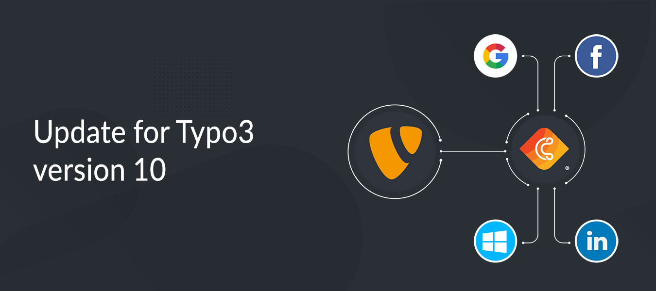 cidaas for Typo3" has been updated and now supports Typo3 version 10 1 cidaas for Typo3 Plugin for Single Sign On and Login Update for Typo3 Version 10