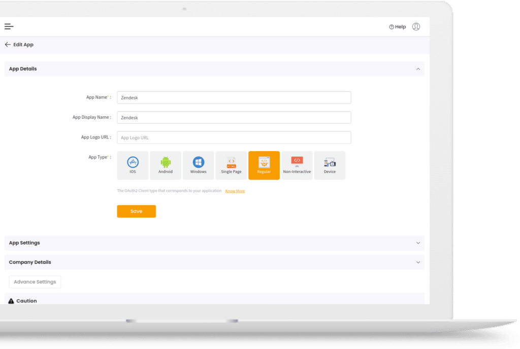 cidaas dashboard zendesk