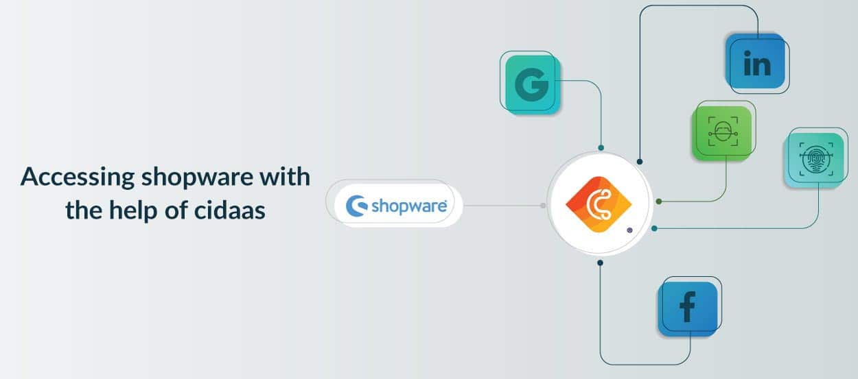 Accessing shopware with the help of cidaas