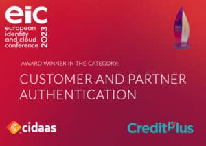 cidaas has done it again: For the third time in a row, we win the coveted European Identity and Cloud Award!
