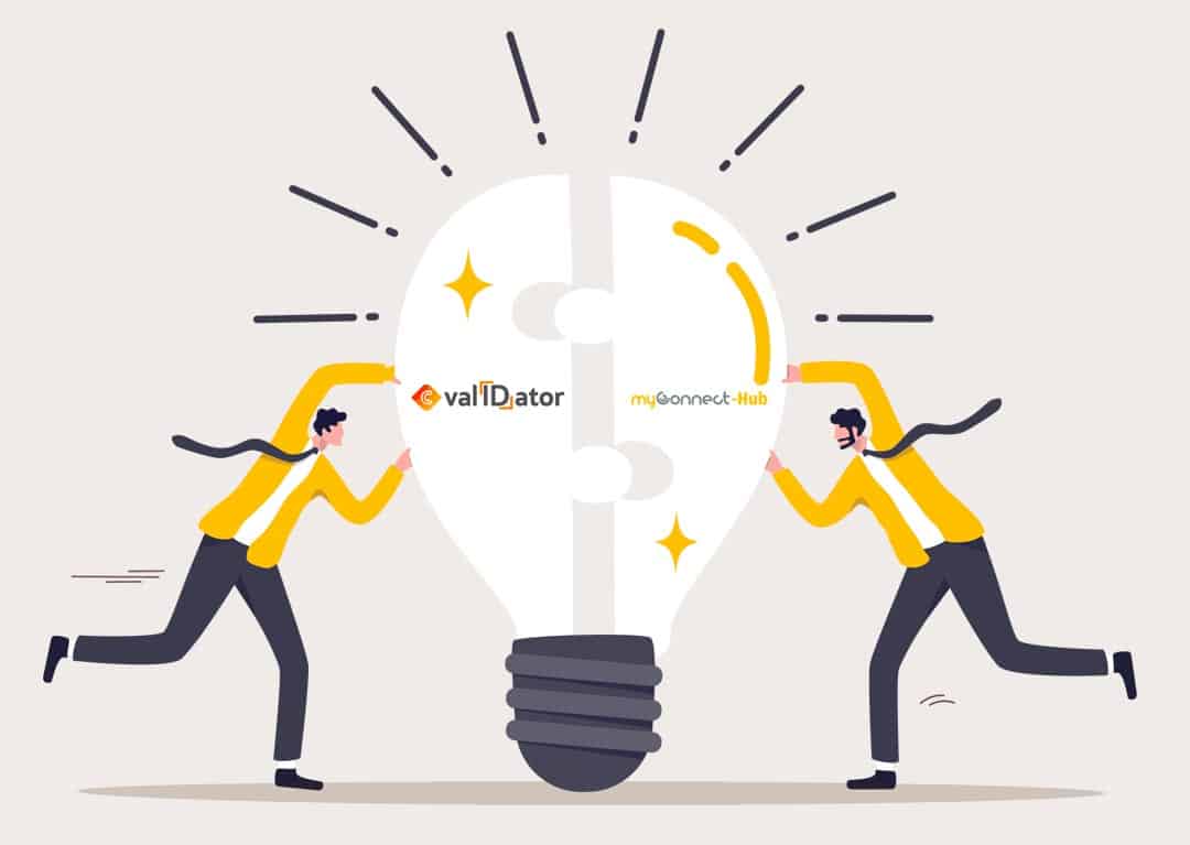 An AutoIdent in the Schufa MyConnect hub - The role of the cidaas ID validator! 