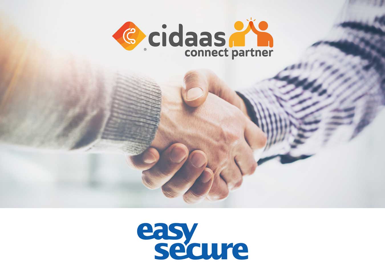 EasySecure and cidaas enter into partnership - Secure and simple identity management is the joint promise