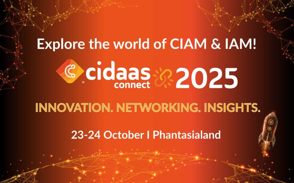 cidaas connect 2025 – The Conference That Brings IAM & CIAM to Life Returns – New Location, Same Mission!