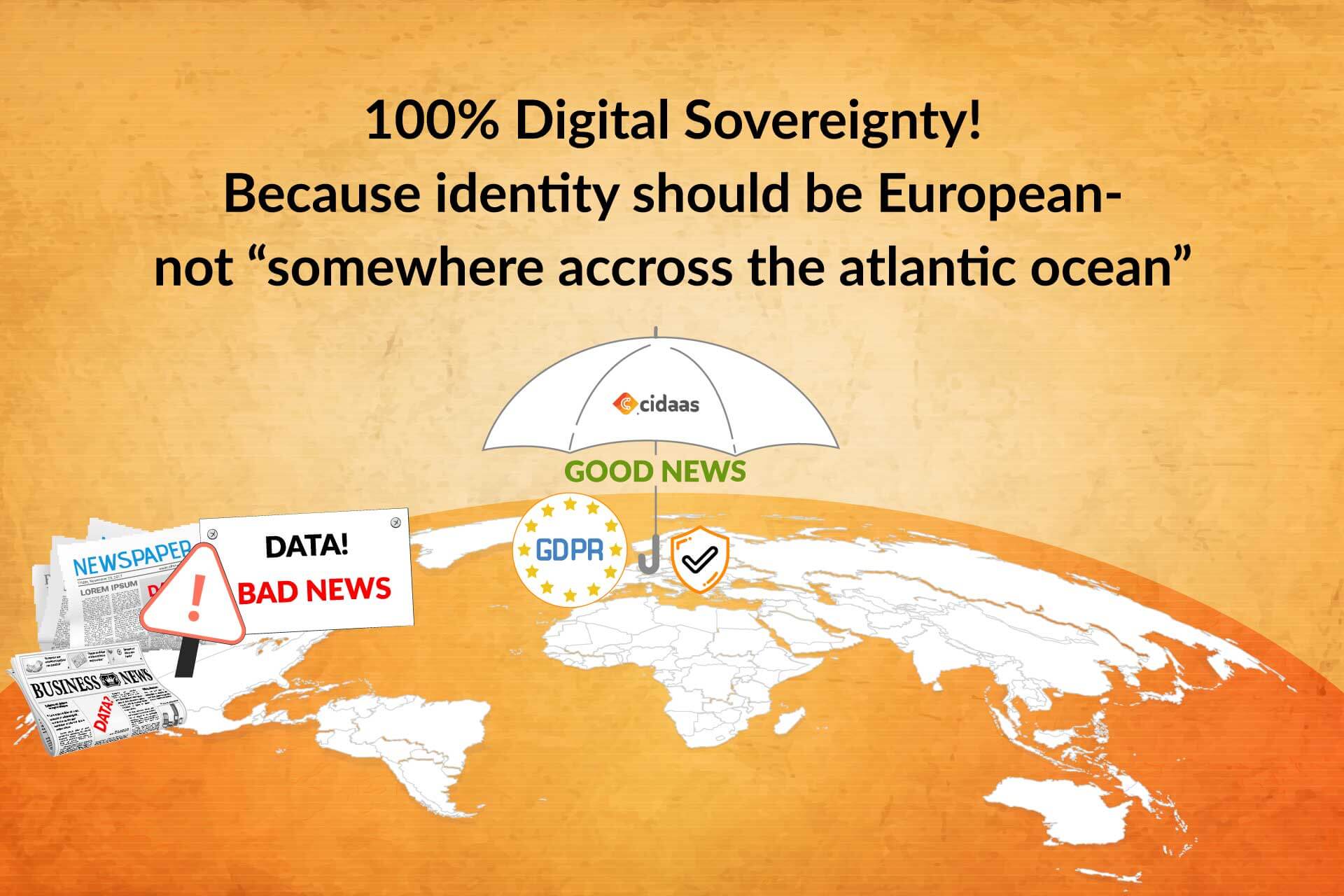 Digital Sovereignty in IAM | Protect Identities with cidaas