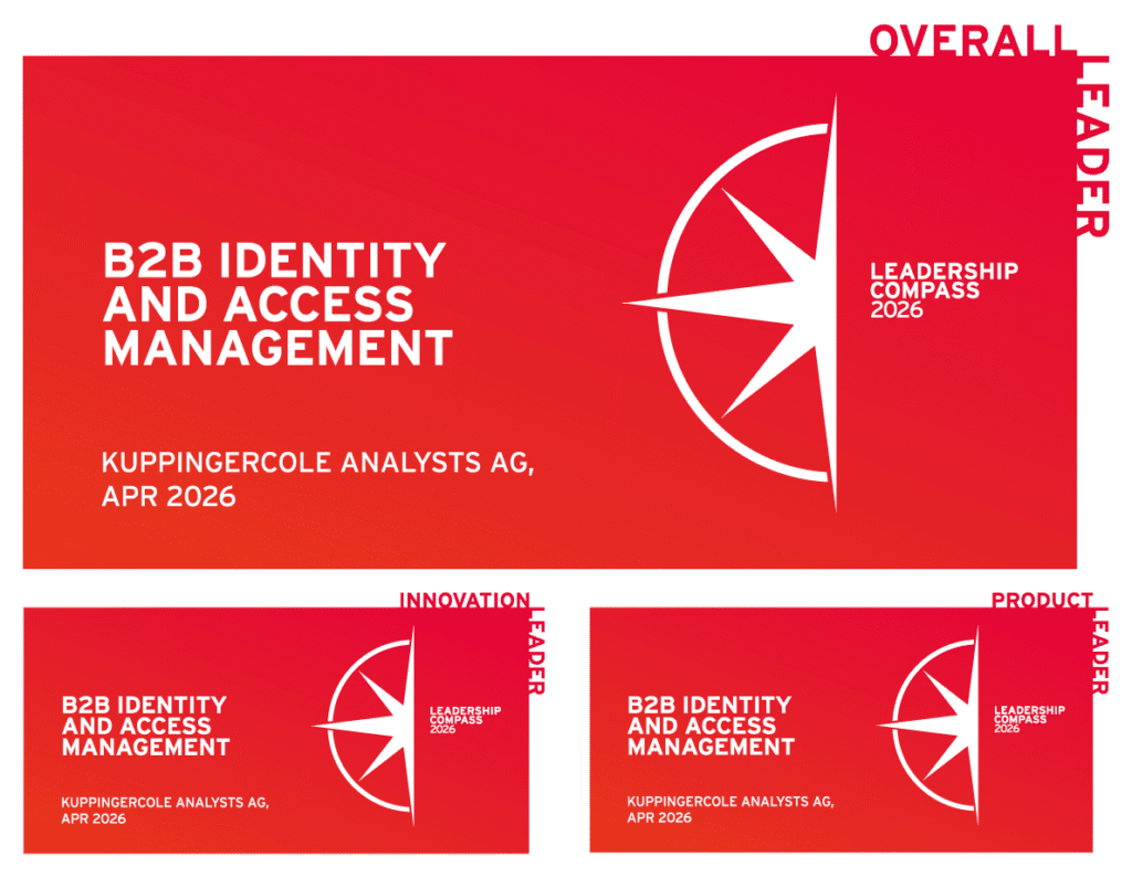 leadership compass b2b iam 2026 - cidaas is overall leader, innovation leader and product leader