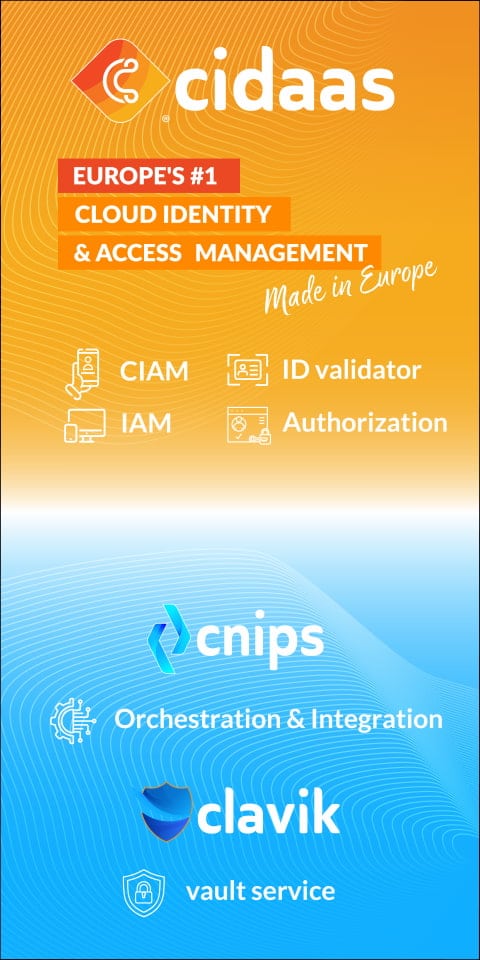 brand banner cidaas cnips clavik