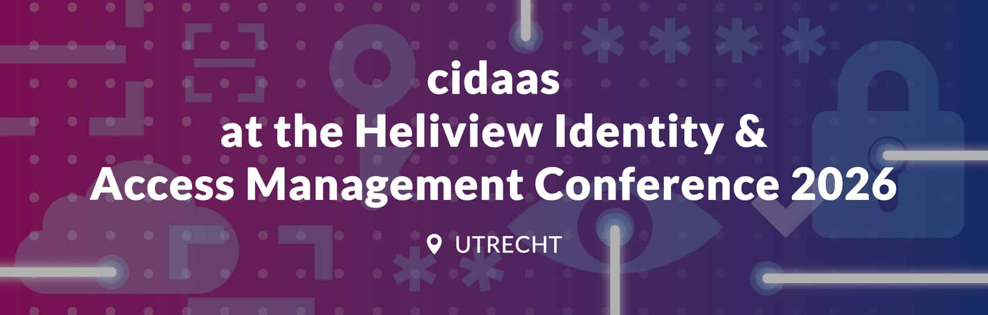 cidaas at the Heliview Identity & Access Management Conference 2026 in Utrecht