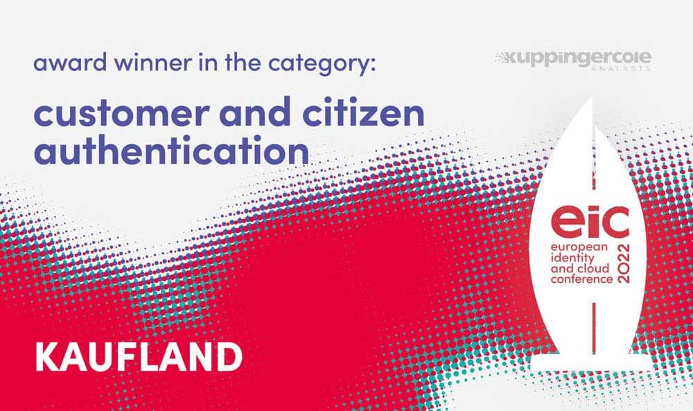 Kaufland and cidaas win the EIC 2022 Award